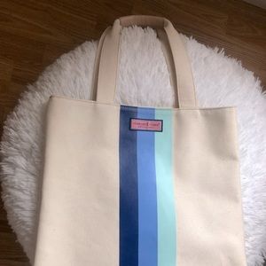 Vineyard Vines Tri Stripe Tote